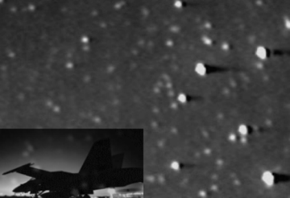 APOD: Astronomy From An F-18 - January 28, 2000