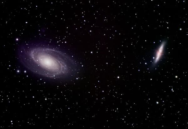 APOD: Galaxy Wars: M81 Versus M82 - February 9, 2000