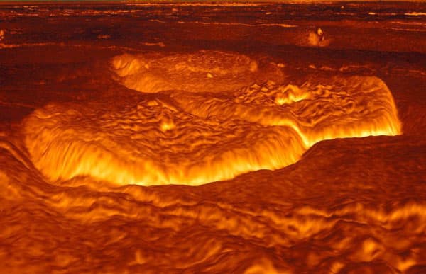 APOD: Venus' Once Molten Surface - September 16, 2001