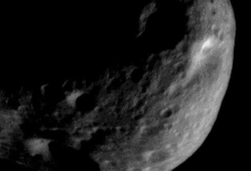 APOD: Flying Over Asteroid Eros' West End - April 17, 2000