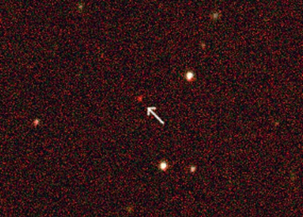 APOD: Redshift 5.8: A New Farthest Quasar - April 19, 2000
