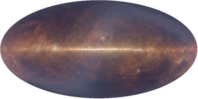 APOD: The Far Infrared Sky - May 17, 2000