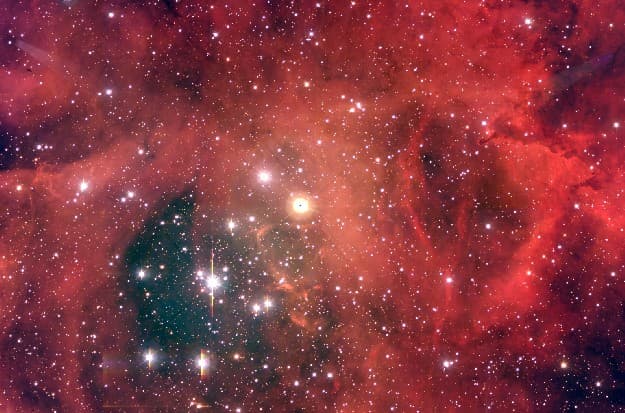 APOD: NGC 2244: A Star Cluster in the Rosette Nebula - March 17, 2002
