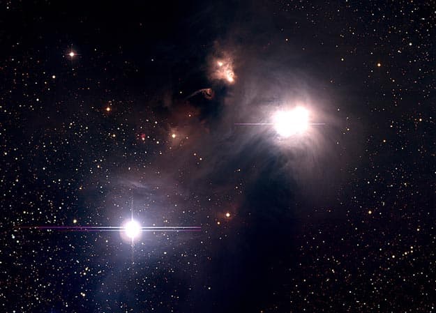 APOD: Dust and Gas Surrounding Star R Coronae Australis - October 16, 2000