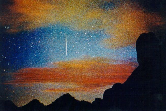 APOD: Leonid Sunrise - November 17, 2000