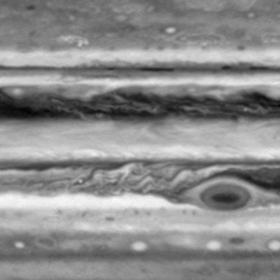 APOD: Cassini At Jupiter: Red Spot Movie - November 23, 2000