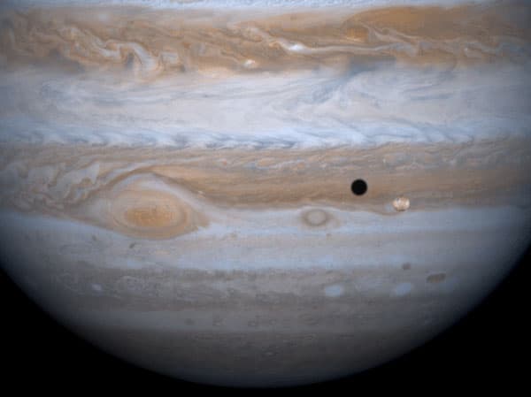 APOD: Jupiter, Io, and Shadow - December 26, 2000