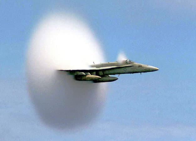 APOD: A Sonic Boom - February 21, 2001
