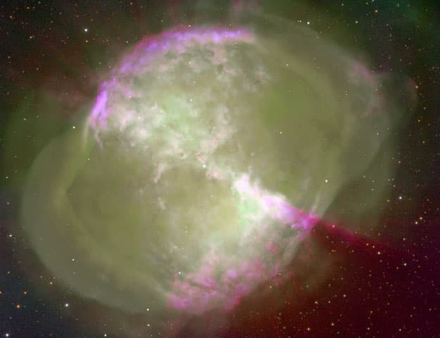 APOD: M27: The Dumbbell Nebula - March 6, 2001