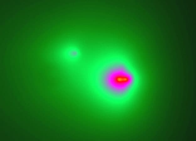 APOD: Another Comet LINEAR Breaks Up - May 21, 2001