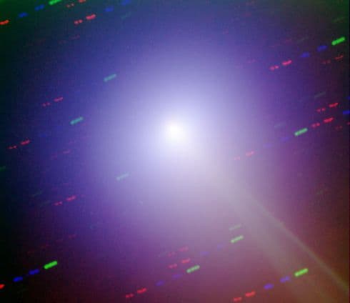 APOD: A Brighter Comet LINEAR - June 25, 2001