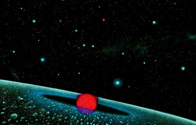 APOD: Water Found Around Nearby Star CW Leonis - July 16, 2001