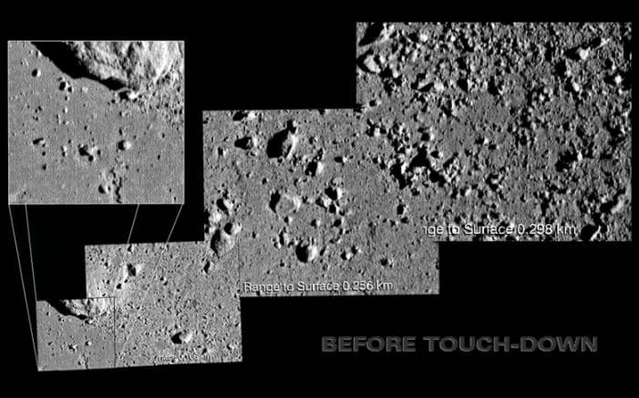 NASA APOD August 24, 2001: NEAR at Eros: Before Touchdown