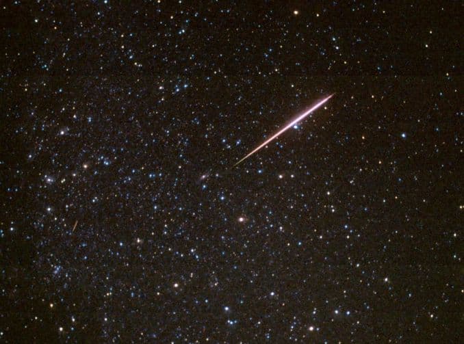 APOD: Perseids of Summer - August 10, 2001