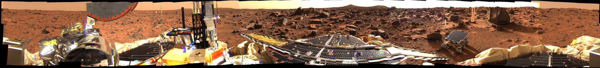 APOD: Surrounded by Mars - September 18, 2001