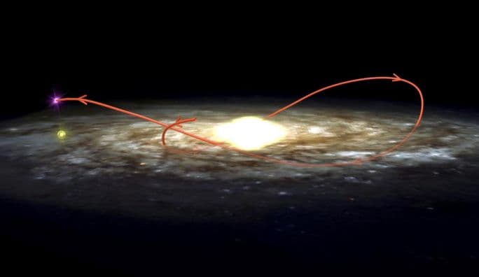 APOD: Where a Black Hole Roams - September 21, 2001