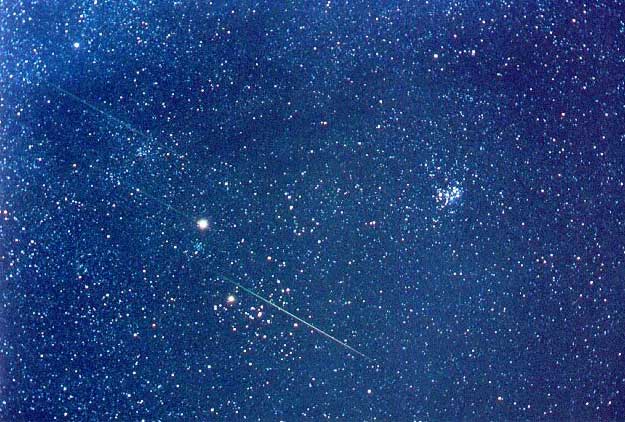 APOD: A Leonids Star Field - November 20, 2001