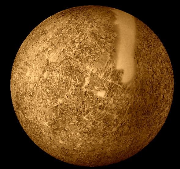 NASA APOD November 24, 2001: Mariner's Mercury