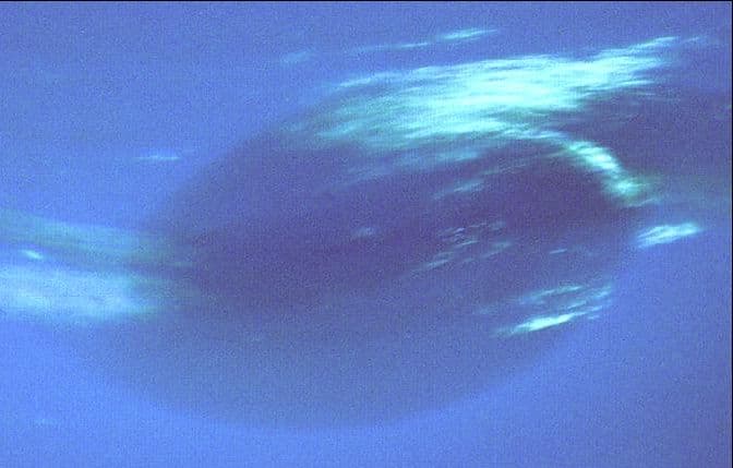 APOD: Neptune's Great Dark Spot: Gone But Not Forgotten - December 1, 2001