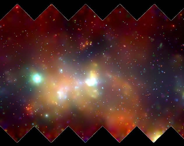 APOD: X-Ray Milky Way - January 10, 2002