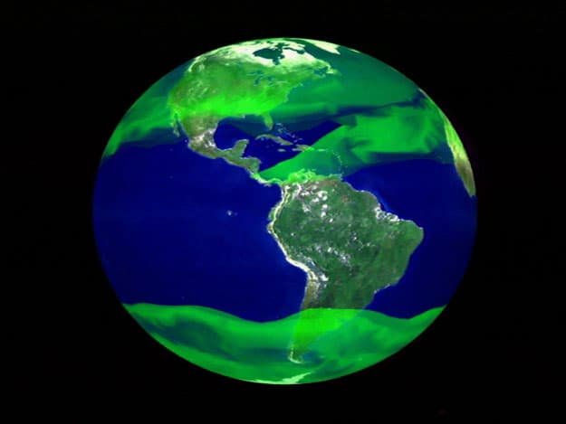 NASA APOD February 12, 2002: Methane Earth