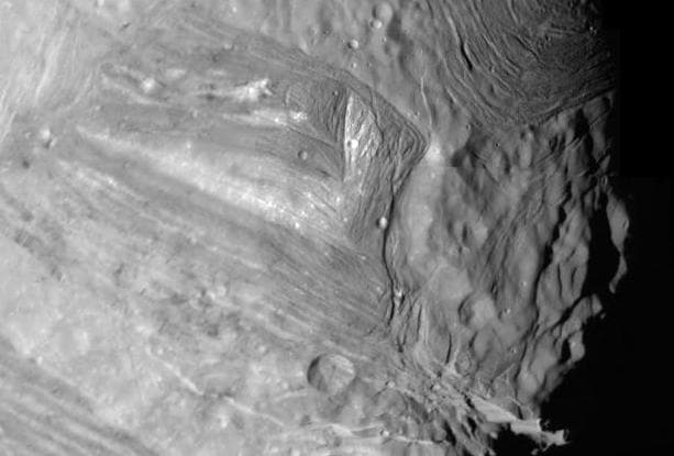 NASA APOD February 16, 2002: Miranda, Chevron, and Alonso