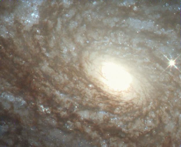 APOD: NGC 4414: A Flocculent Spiral Galaxy - April 3, 2002