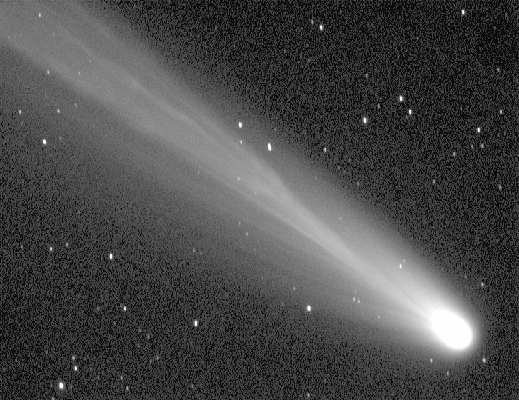 APOD: Tail Wags of Comet Ikeya-Zhang - May 15, 2002