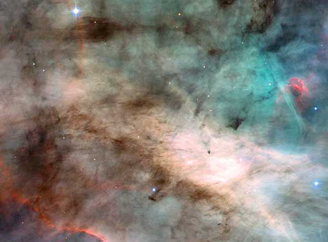 APOD: In the Center of the Omega Nebula - May 1, 2002