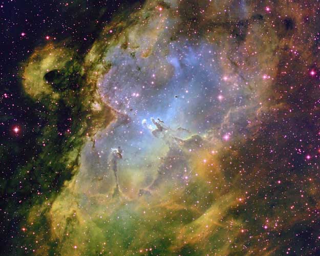 APOD: Inside the Eagle Nebula - October 24, 2004