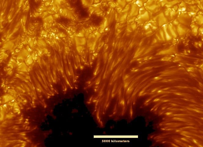 APOD: The Sharpest View of the Sun - November 14, 2002