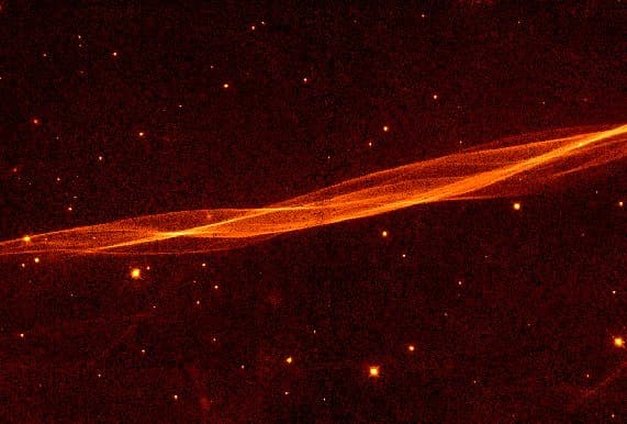 APOD: Filaments in the Cygnus Loop - January 18, 2003