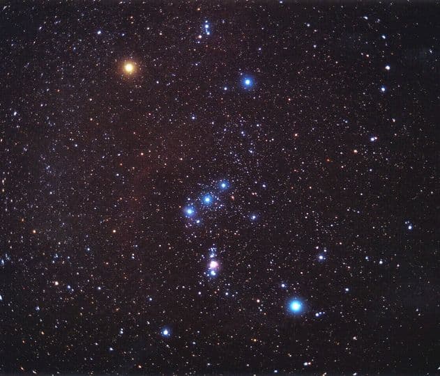 APOD: Orion on Film - February 7, 2003
