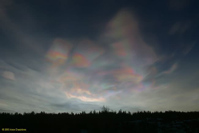 APOD: Iridescent Clouds - March 11, 2003