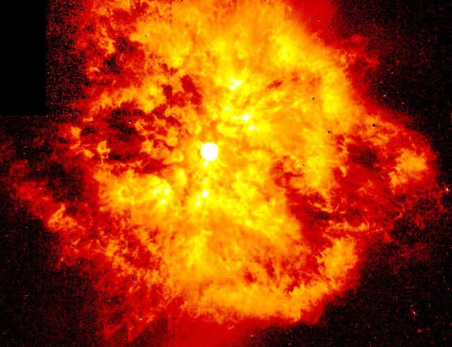 APOD: A Slow Explosion - March 25, 2003
