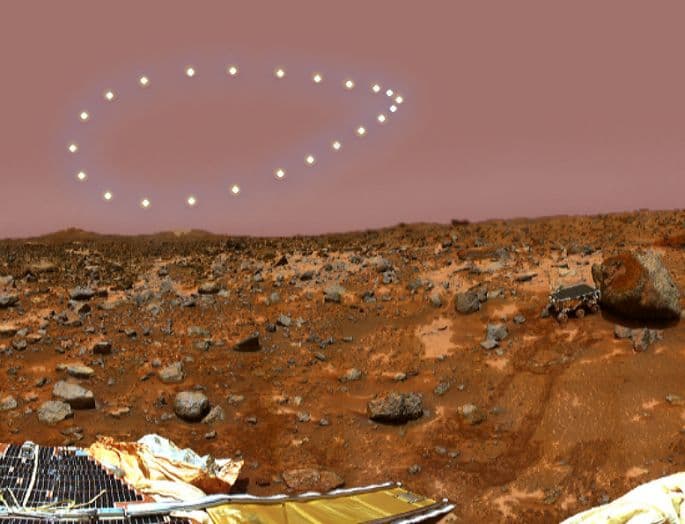 APOD: Martian Analemma - June 26, 2003