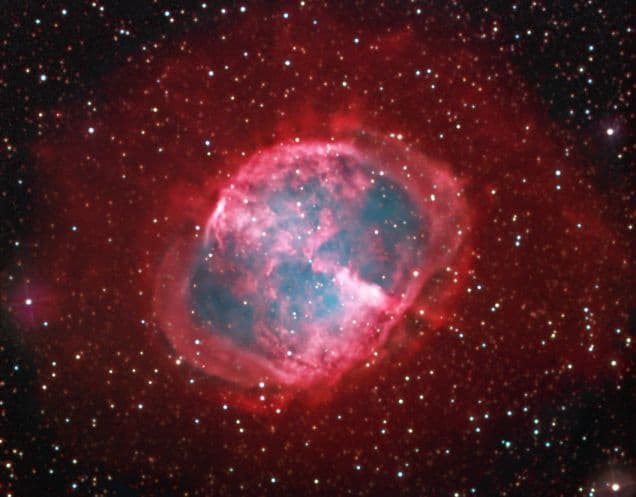 APOD: Dumbbell Nebula Halo - July 25, 2003