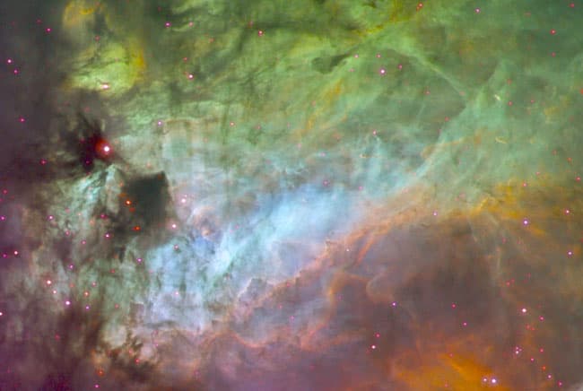 NASA APOD August 11, 2003: Elements of the Swan Nebula