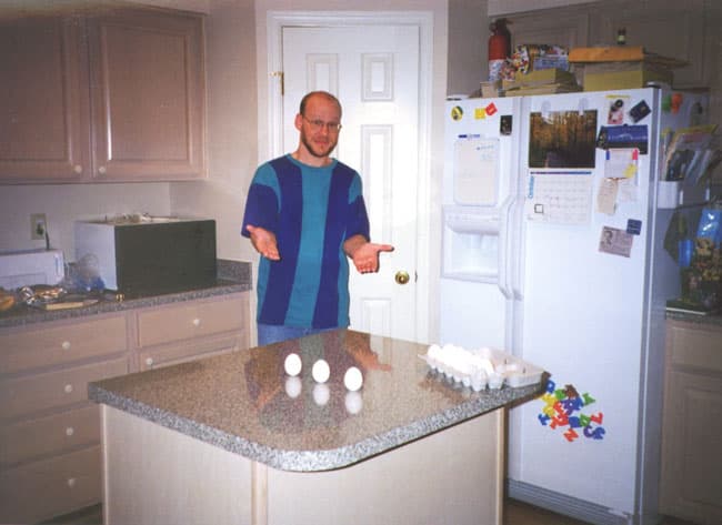 APOD: Egging On the Autumnal Equinox - September 23, 2003