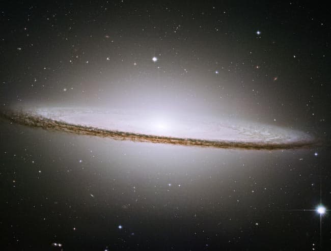 APOD: The Sombrero Galaxy from HST - October 8, 2003