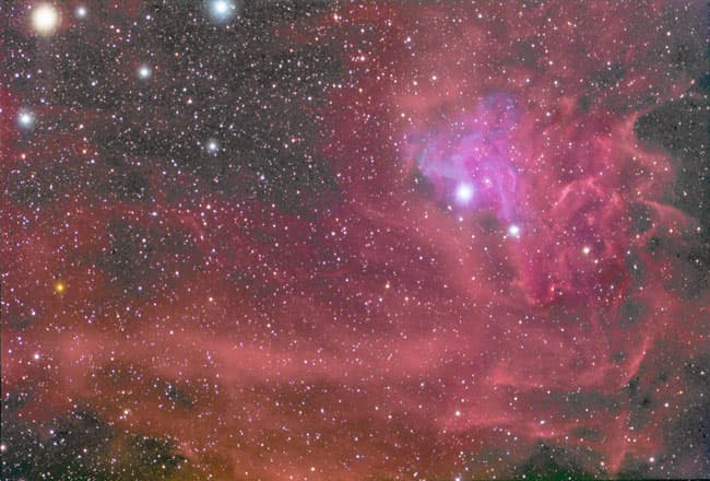 APOD: IC 405: The Flaming Star Nebula - November 24, 2003