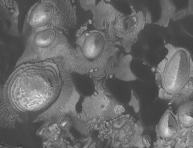 APOD: Layered Hills on Mars - December 24, 2003