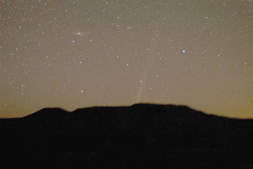 APOD: Comet Bradfield Rising - April 27, 2004