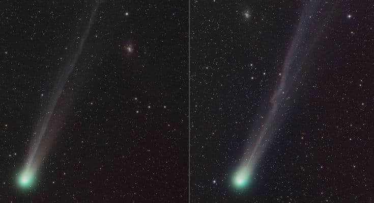 APOD: Comet C/2001 Q4 (NEAT) - April 23, 2004
