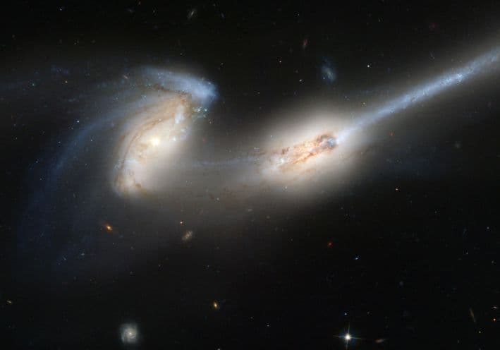APOD: NGC 4676: When Mice Collide - June 12, 2004