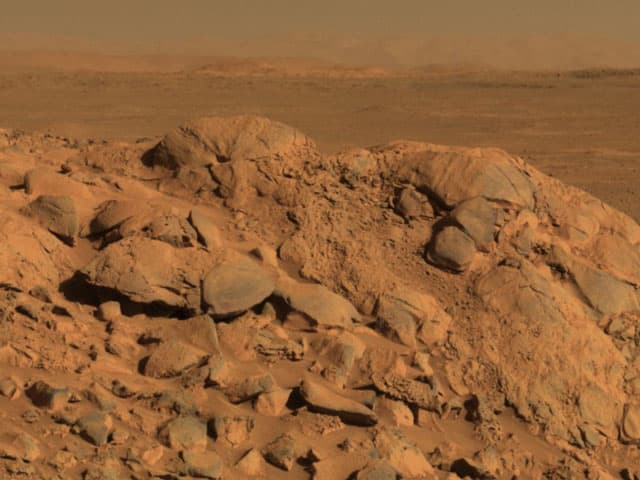 APOD: Looking Out Over Mars - August 23, 2004