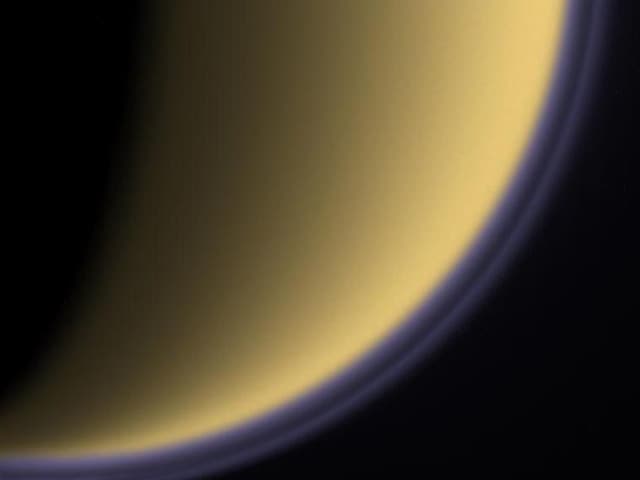 APOD: The Double Haze above Titan - August 10, 2004