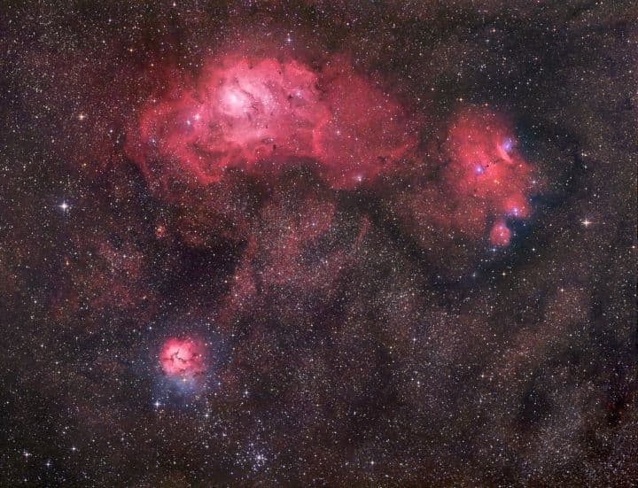 APOD: Sagittarius Triplet - September 9, 2004