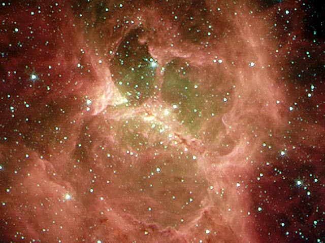 APOD: Spooky Star Forming Region DR 6 - November 1, 2004