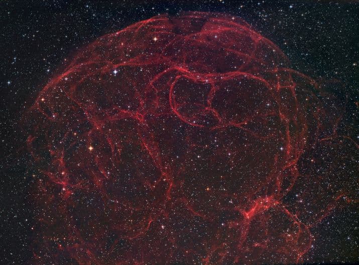 APOD: Simeis 147: Supernova Remnant - March 24, 2005